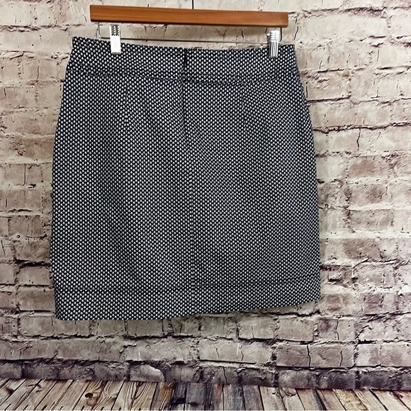 Talbots Navy Sailboat Print Pencil Skirt - Picture 6 of 9